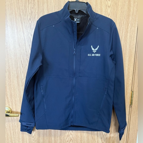 Spyder Other - New Spyder Navy Military Logo Durable Jacket